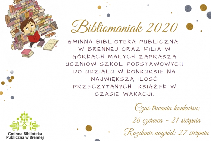 Bibliomaniak 2020 - zapisy ruszyły! 